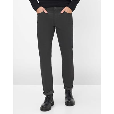 Brax Heren Broek  Style CHUCK PERMA BLACK, perma zwart, maat 32/30
