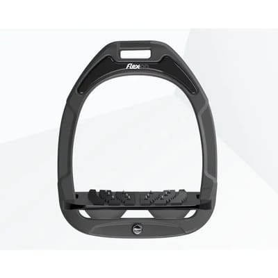 Ultra Grip Verstelbare stijgbeugels Antraciet/Zwart/Antraciet Flex-On Green Composite