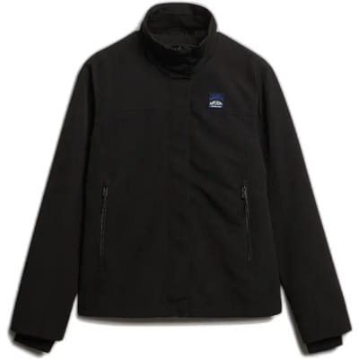 Superdry Shelljas Zonder Capuchon Black Grootte: 38