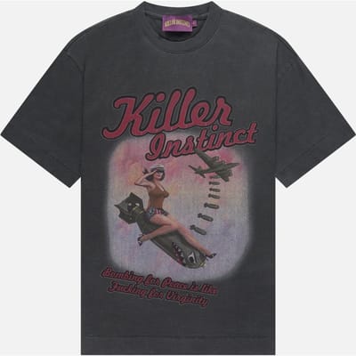 In Gold We Trust Killer Bombshell Dark Grey Größe: L | Hemden Outlet | Unisex | Grau