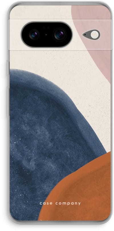 Case Company® - Hoesje geschikt voor Google Pixel 8 hoesje - Geo #1 - Soft Cover Telefoonhoesje - Bescherming aan alle Kanten en Schermrand