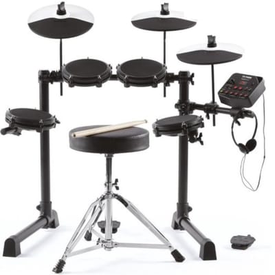 Professioneel Elektronisch Drumstel – Met Drumstokken – Voor Kinderen & Volwassenen – Complete Set – Incl. Accessoires – Display – Beginners & Gevorderden