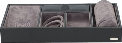 WINDROSE Sieradendoos Pure Jewelry Case Black Zwart