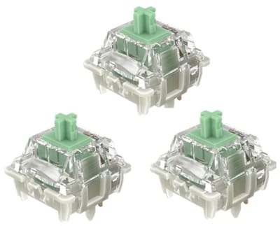 Gateron Baby Kangaroo 2.0 schakelaar voor MX mechanisch toetsenbord en RGB verlichting - 72 Heavy Tactile Pre-lubed Switches