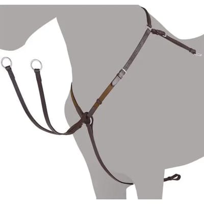 Elastische jachtketting voor Engelse paarden Lexhis Cruz