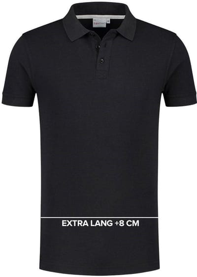 Santino Poloshirt extra lang Max+