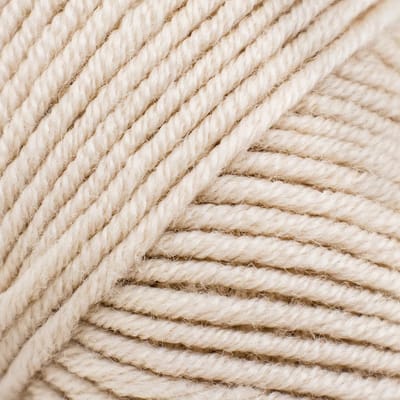 Brei-Haakgaren Luca-s - Supersoft 100% Merino - 12 - Ivory - Ivoor - bol van 50 gram