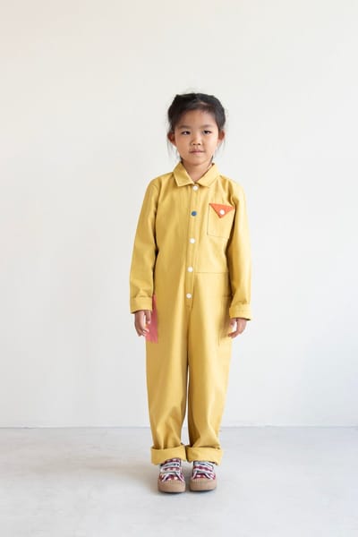 Sticky Lemon - jumpsuit - rietgroen