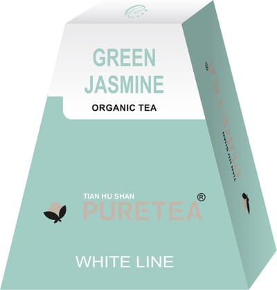 Green Jasmin White line 36 stuks