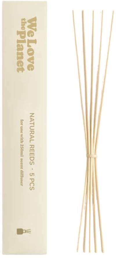 We Love The Planet Natural Reeds 5pcs (250 ml)
