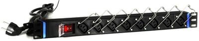 DSIT 19 inch 8 voudige C13 stekkerdoos - geschikt voor serverkast - patchkast en flightcase