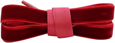 Set van 2 Paar Platte Fluwelen Veters, 1,5 cm Breed, Duurzame Polyester Veters voor Schoenen en Laarzen, Ideaal voor Stijlvolle Schoenvervanging