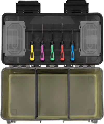 Korum Roving Blox Fully Loaded Tacklebox (Inclusief 5 Baiting Tools) - Tackle Box