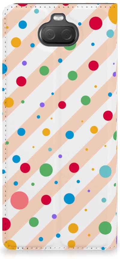 Sony Xperia 10 Hoesje met Magneet Dots