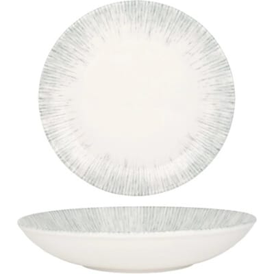 Bonna Diepbord - Iris - Porselein - 25 cm 1300 cc - set van 6