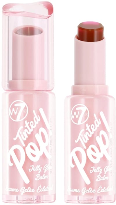 W7 Tinted Pop! Jelly Glow Balm Lipstick - Candy