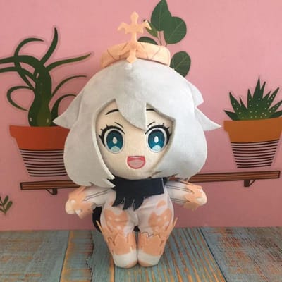 Anime Genshin Impact Peluche Poupée Jouet 20cm Hu Tao Paimon Jeu Mignon Doux Oreiller Rempli Cadeau Enfants 20cm