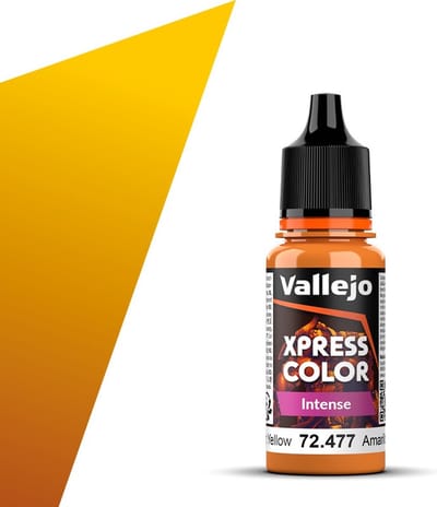 Vallejo Hobbyverf Acrylverf - 72477 Xpress Color- Dreadnought Yellow - Acryl - Verf flesje - 18 ml