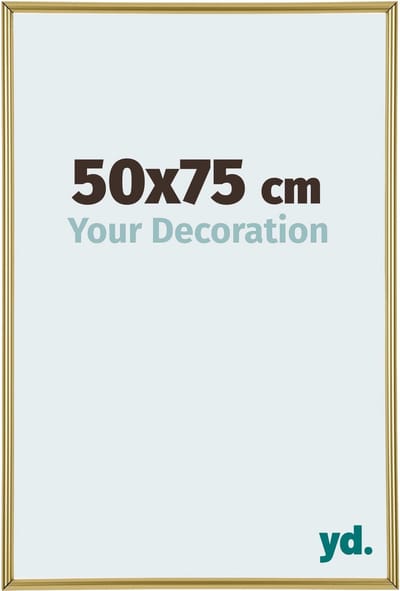 Your Decoration - Fotolijst 50x75 cm - Kunststof - Goud - Annecy