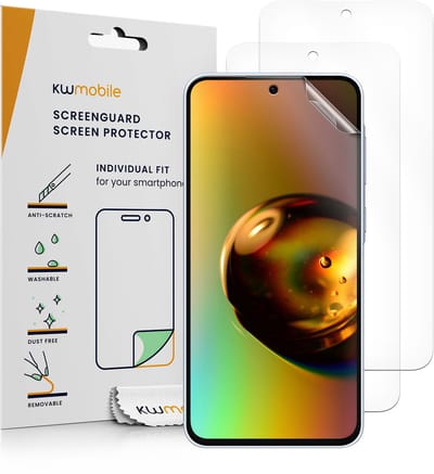 kwmobile 3x screenprotectors geschikt voor Samsung Galaxy A56 5G - beschermende folie voor smartphone