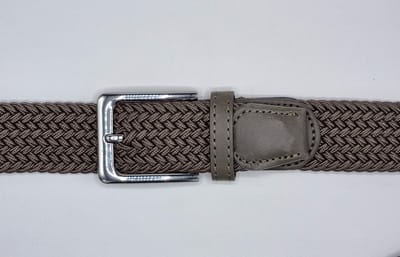 Vlecht riem Gevlochten riem Elastiek riem - unisex - geschikt voor zowel mannen als vrouwen