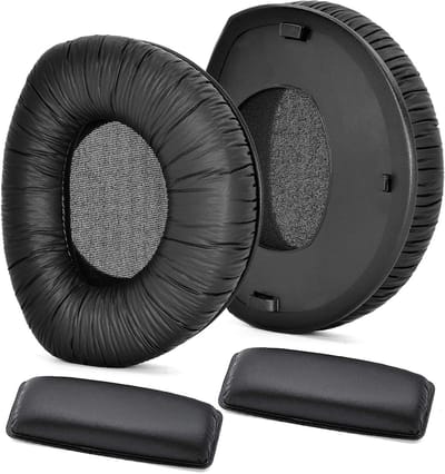 Comfortabele Oorkussens en Hoofdband Vervangingsset voor Sennheiser RS160 en RS170 Hoofdtelefoons, Ideaal voor Geluidsisolatie en Langdurig Gebruik