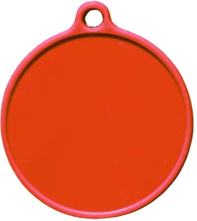 CombiCraft kunststof labelhouders 42,5x50mm rood - per 10 stuks