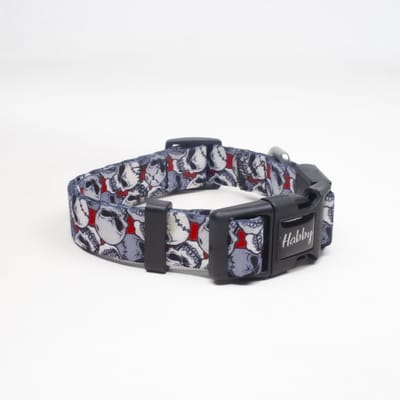 Luxe Halsband voor Honden-Verstelbaar 32 Cm-43 Cm x 2 Cm-Skull