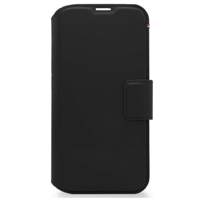 DECODED Detachable Wallet Case - iPhone 14 Pro Max - Afneembaar Hoesje met Pasjeshouder - Hoogwaardig Europees Leer - Magnetische Technologie van Apple - Zwart