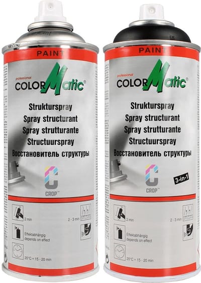 Colormatic Kunststof Structuurlak in 400ml Spuitbus - Transparant