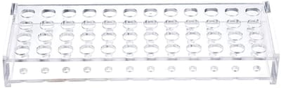 Acryl Testbuis Houder voor 2 ml Laboratorium Tubes, Transparant, 48 Compartimenten, Ideaal voor Organisatie en Opslag