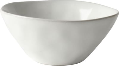 Dutch Rose Organic Kommen - Schaaltjes - Ø11,5cm - Stoneware Handgemaakt - Wit