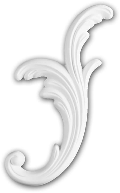 Decorative element 160011 Profhome rococo barok stijl wit