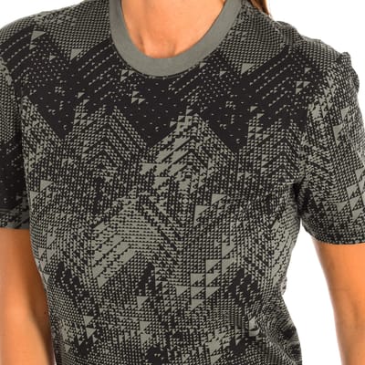 Dames-T-shirt met korte mouwen en ronde hals Z2T00161