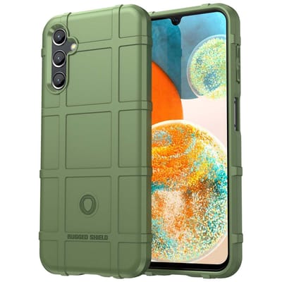 imoshion Rugged Shield Backcover voor de Samsung Galaxy A14 (5G/4G) - Donkergroen