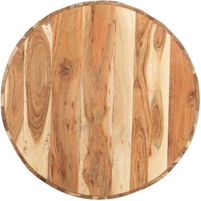 vidaXL - Salontafel - Ø65x31 - cm - massief - acaciahout