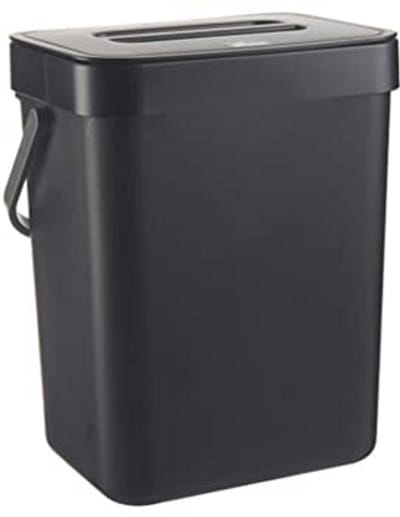 Biologische Compostemmer voor Keuken en Badkamer - 3 Liter Compostcontainer met Deksel