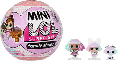 L.O.L. Surprise! - Mini familie met 3 poppen - Minipop