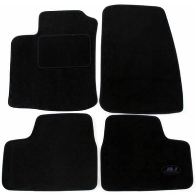 Tapis De Sol Noir Velours - J&J AUTOMOTIVE - Opel Astra G 1999-2008 - Sur Mesure - Antidérapant - Imperméable noir