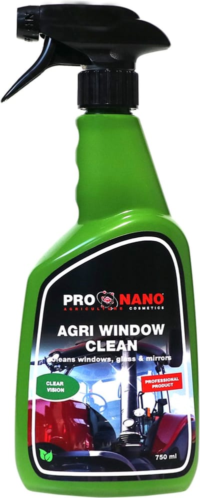 ProNano Agri Window Clean 750ml - nano cleaner voor landbouwvoertuigen