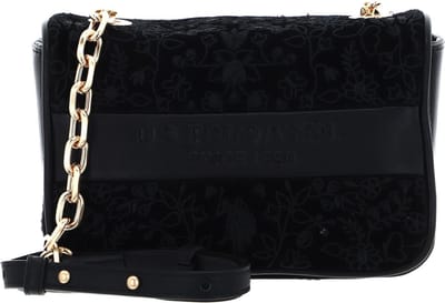 U.S. POLO ASSN. Schoudertas New Canyon Flap Crossbody Bag Black Zwart