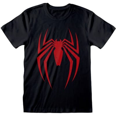 Spider-Man - Disney T-shirt - Spiderman Video Game - Spider Symbol - S tot XXL - voor Mannen - zwart