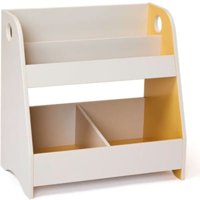 Kids Concept boekenkast grijs geel