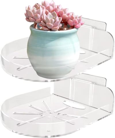 Babyfoon Plank - Camera Houder - Veilige Opslag - Snelle Installatie - 12x9.5 cm - Wit