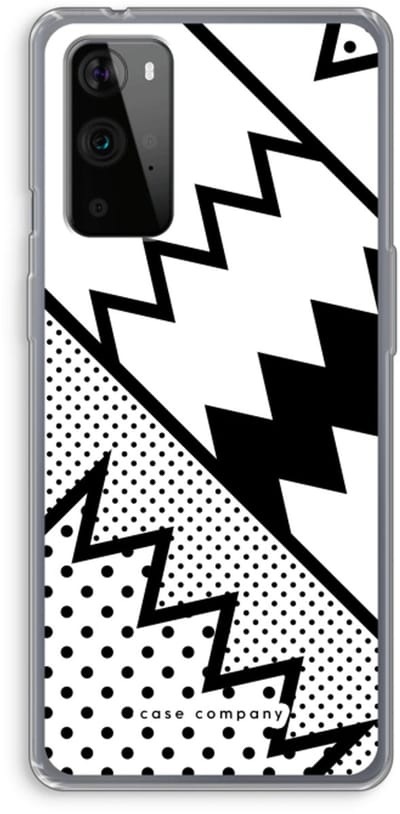 Case Company® - Hoesje geschikt voor OnePlus 9 Pro hoesje - Pop Art #5 - Soft Cover Telefoonhoesje - Bescherming aan alle Kanten en Schermrand