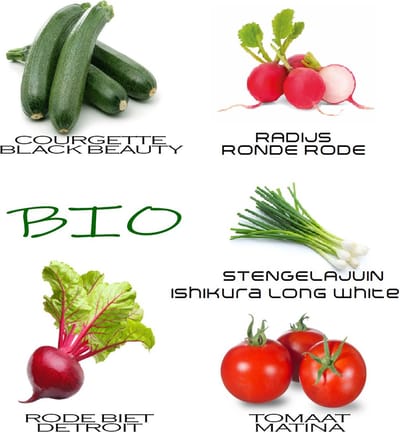 Bio zaden set - Top 5 bio groentezaden voor gezonde en biologische gewassen