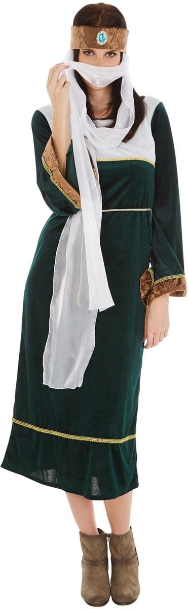 dressforfun - vrouwenkostuum Oosterse lady S - verkleedkleding kostuum halloween verkleden feestkleding carnavalskleding carnaval feestkledij partykleding - 300990