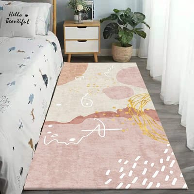 Tapijt Slaapkamer Bed Deken Verdikt Lang Bed Voorloper Mat Eenvoudig Huis Lieve Kamer Vol Beddengoed 40*60cm
