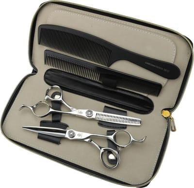 Schaar Set 6 Inch + Missan Kam- Hoog Kwaliteit Japanse Staal - Schaar set - Kappersschaar