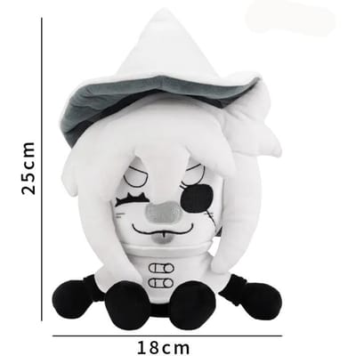 25cm Siffrin Pluche Pop Cartoon Schattige Zachte Siffrin Pluche Knuffel Speelgoed Game Randapparatuur Voor Kind Halloween Kerstcadeaus white
